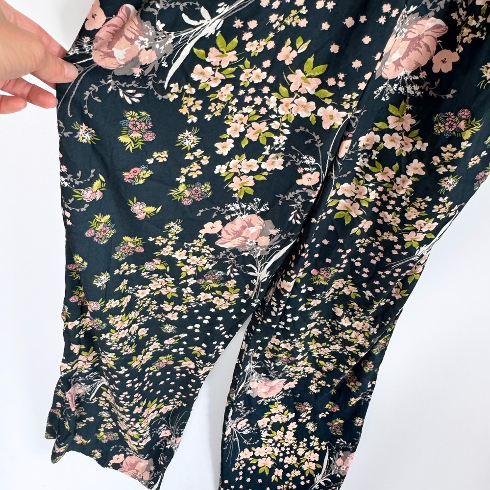 Band of Gypsies Floral Wide Leg Jumpsuit Size Small - Picture 4 of 10
